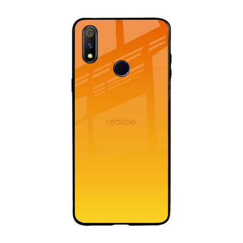 Sunset Realme 3 Pro Glass Back Cover Online