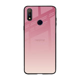 Blooming Pink Realme 3 Pro Glass Back Cover Online