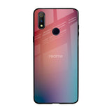 Dusty Multi Gradient Realme 3 Pro Glass Back Cover Online