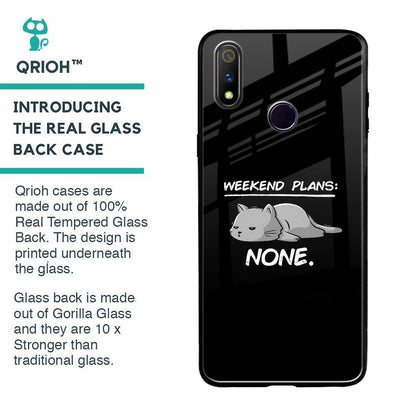 Weekend Plans Glass Case for Realme 3 Pro