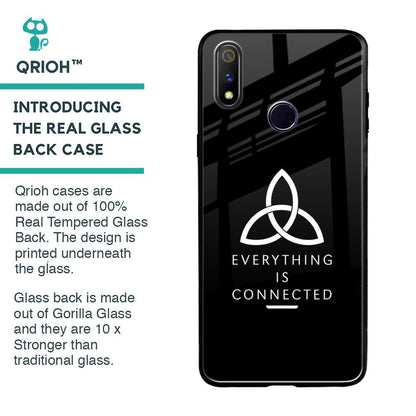 Everything Is Connected Glass Case for Realme 3 Pro