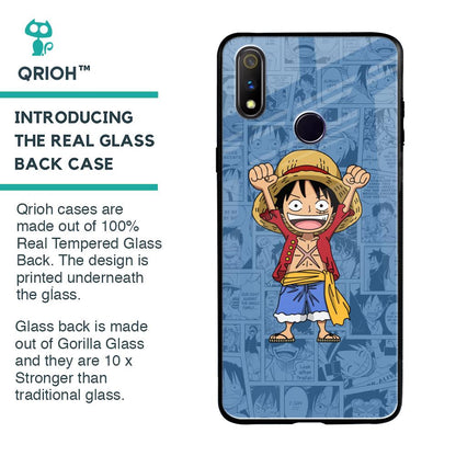 Chubby Anime Glass Case for Realme 3 Pro