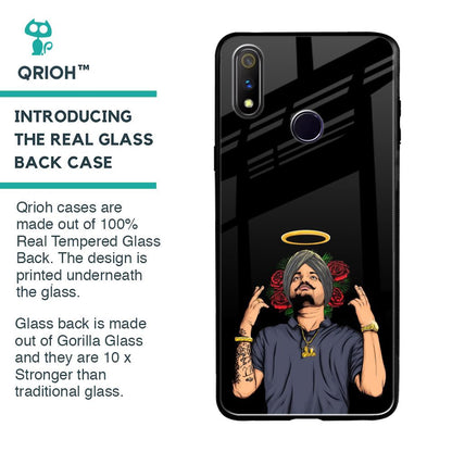 Punjabi Singer Poster Glass Case for Realme 3 Pro