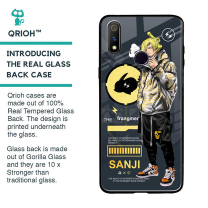 Cool Sanji Glass Case for Realme 3 Pro