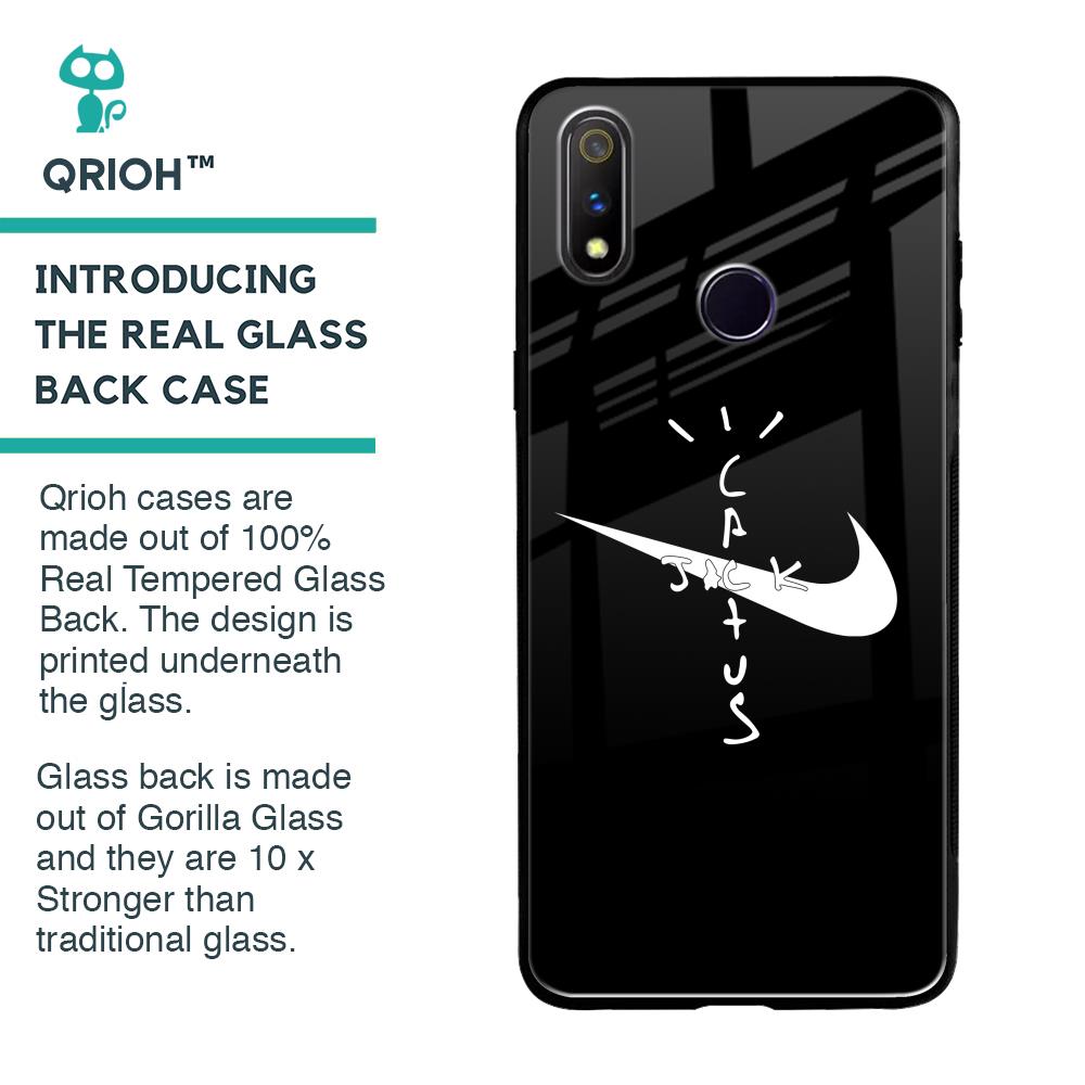 Jack Cactus Glass Case for Realme 3 Pro