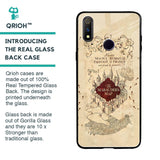 Magical Map Glass Case for Realme 3 Pro