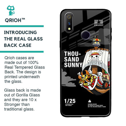 Thousand Sunny Glass Case for Realme 3 Pro