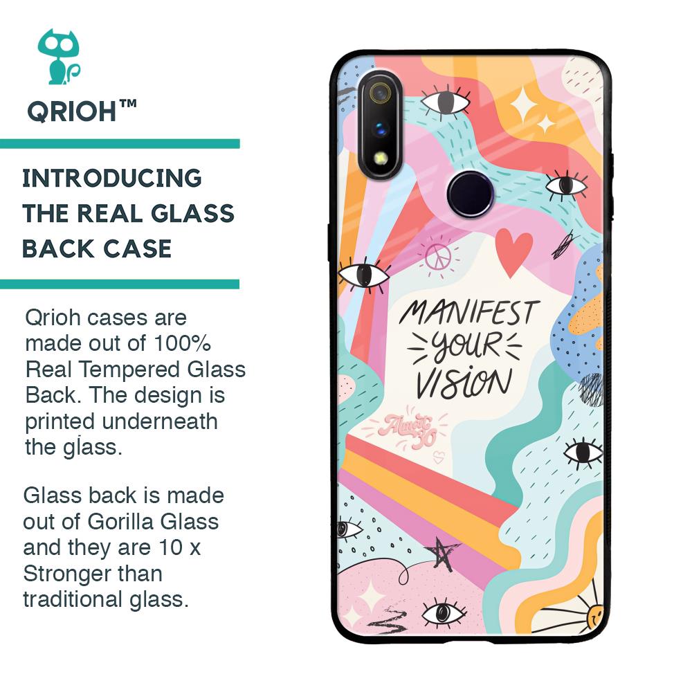 Vision Manifest Glass Case for Realme 3 Pro
