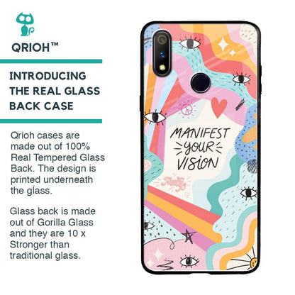 Vision Manifest Glass Case for Realme 3 Pro