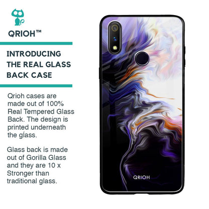 Enigma Smoke Glass Case for Realme 3 Pro