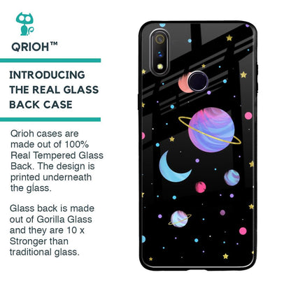 Planet Play Glass Case For Realme 3 Pro