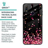 Heart Rain Fall Glass Case For Realme 3 Pro