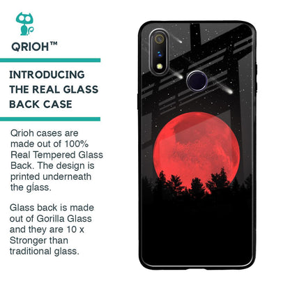 Moonlight Aesthetic Glass Case For Realme 3 Pro