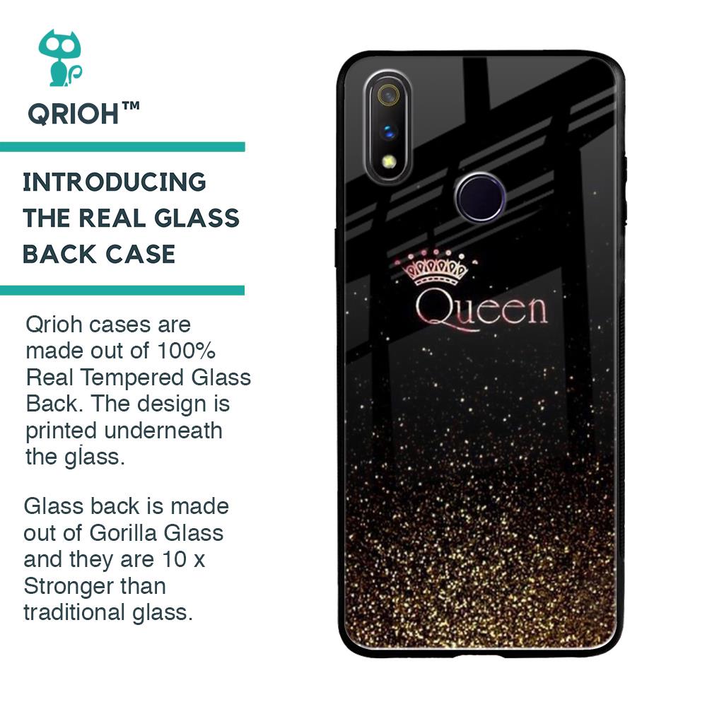 I Am The Queen Glass case for Realme 3 Pro