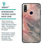 Pink And Grey Marble Glass Case For Realme 3 Pro