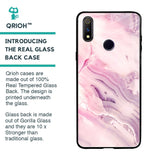 Diamond Pink Gradient Glass Case For Realme 3 Pro