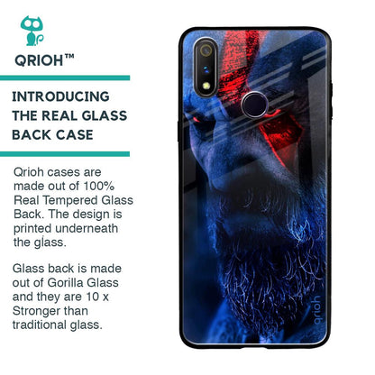 God Of War Glass Case For Realme 3 Pro