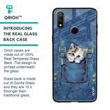 Kitty In Pocket Glass Case For Realme 3 Pro