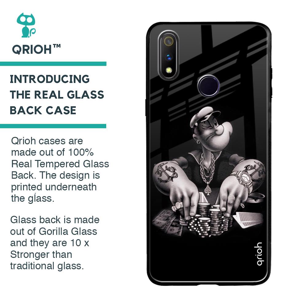 Gambling Problem Glass Case For Realme 3 Pro