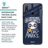 Struggling Panda Glass Case for Realme 3 Pro