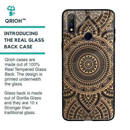 Luxury Mandala Glass Case for Realme 3 Pro