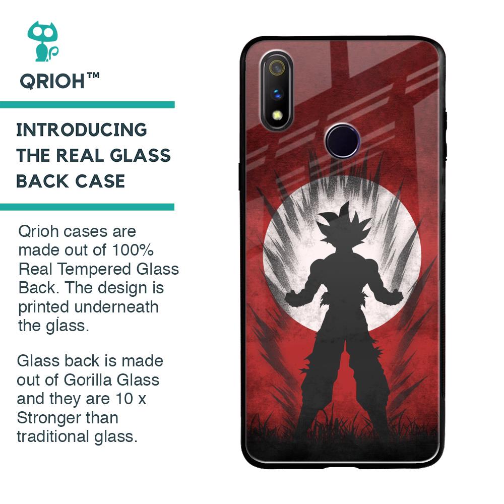 Japanese Animated Glass Case for Realme 3 Pro