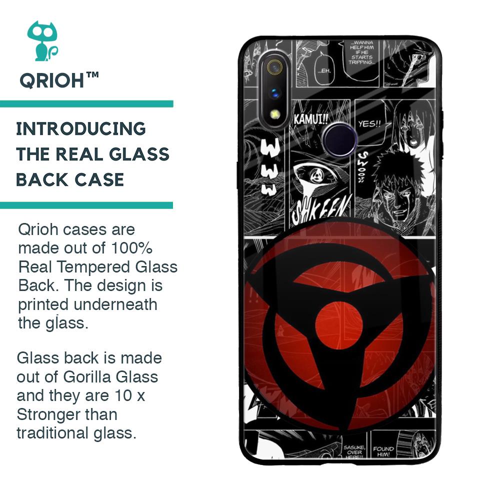 Sharingan Glass Case for Realme 3 Pro