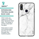 Modern White Marble Glass case for Realme 3 Pro