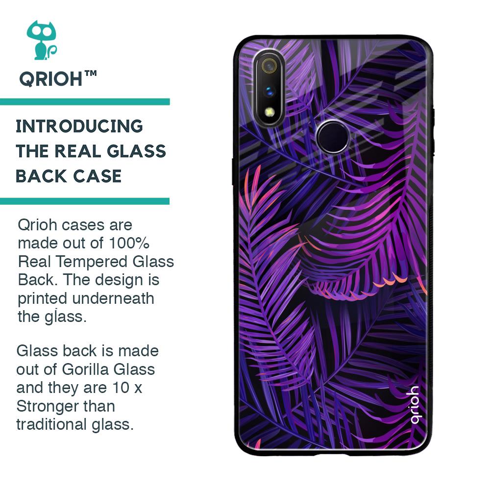 Plush Nature Glass Case for Realme 3 Pro