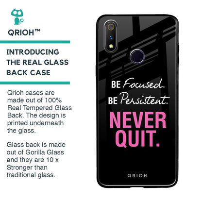 Be Focused Glass case for Realme 3 Pro