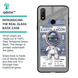 Space Flight Pass Glass Case for Realme 3 Pro