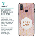 Boss Lady Glass Case for Realme 3 Pro