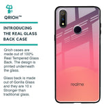 Sunset Orange Glass Case for Realme 3 Pro