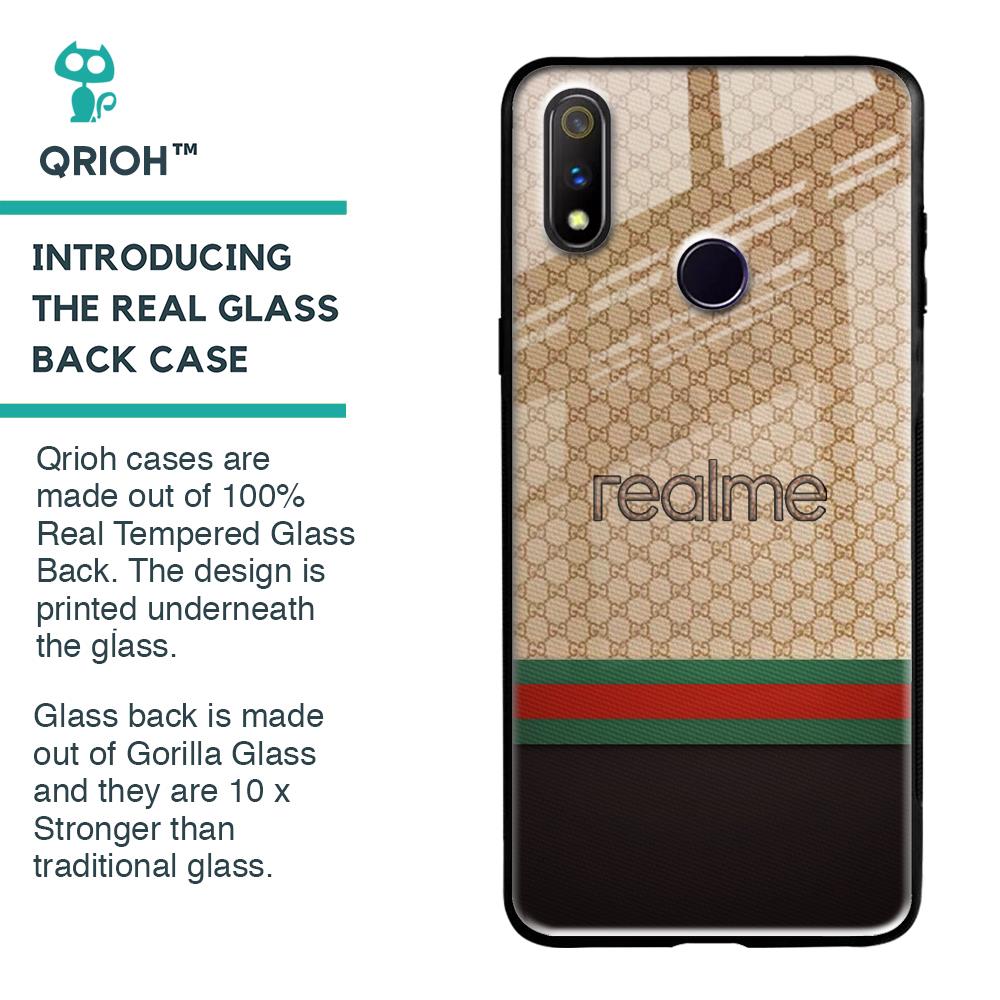 High End Fashion Glass case for Realme 3 Pro