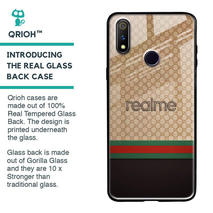 High End Fashion Glass case for Realme 3 Pro