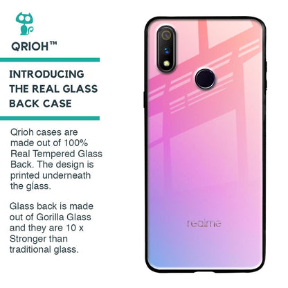 Dusky Iris Glass case for Realme 3 Pro