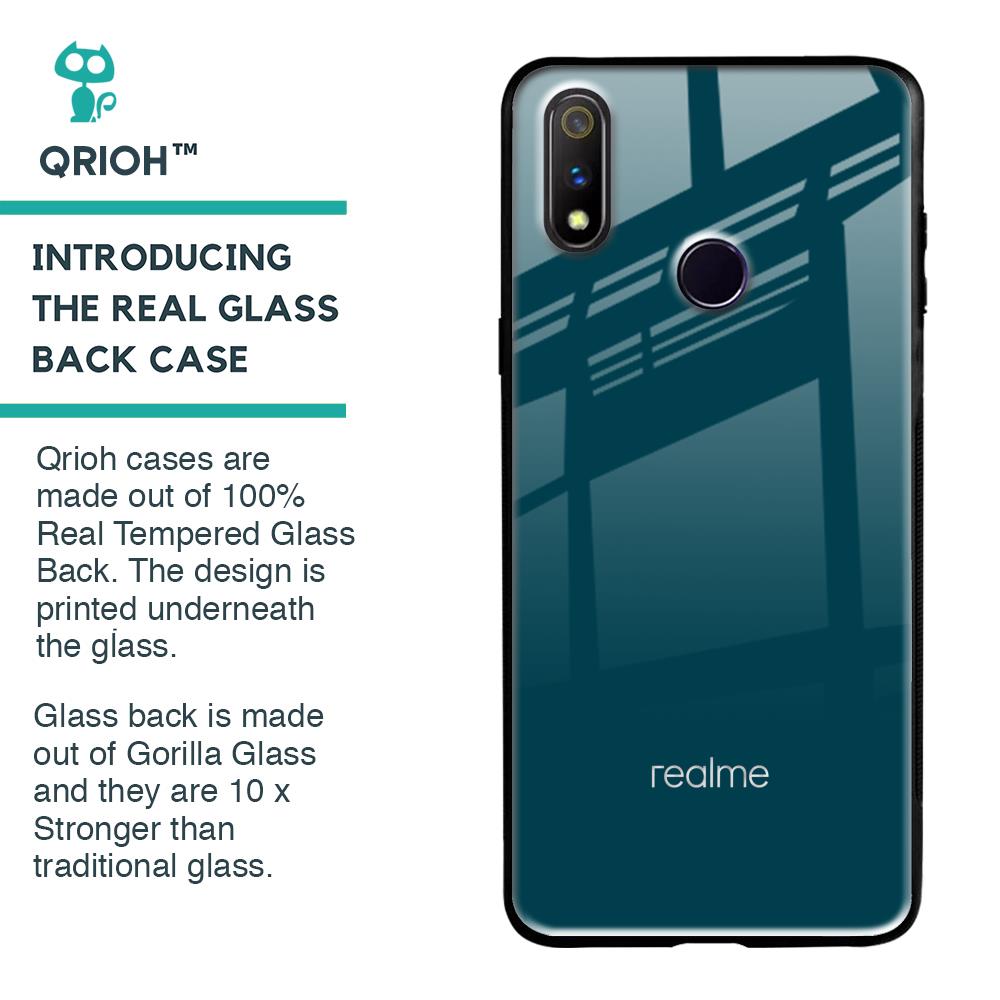 Emerald Glass Case for Realme 3 Pro