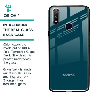 Emerald Glass Case for Realme 3 Pro