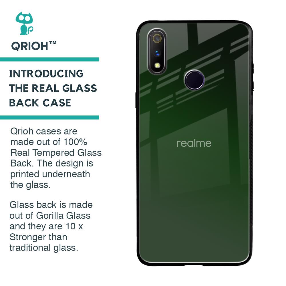 Deep Forest Glass Case for Realme 3 Pro