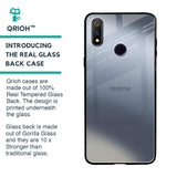 Space Grey Gradient Glass Case for Realme 3 Pro