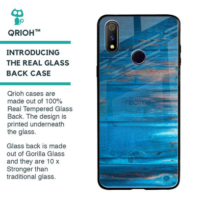 Patina Finish Glass case for Realme 3 Pro