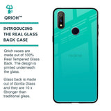 Cuba Blue Glass Case For Realme 3 Pro