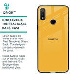 Fluorescent Yellow Glass case for Realme 3 Pro