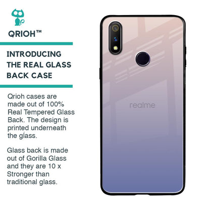 Rose Hue Glass Case for Realme 3 Pro