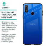 Egyptian Blue Glass Case for Realme 3 Pro