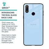 Pastel Sky Blue Glass Case for Realme 3 Pro