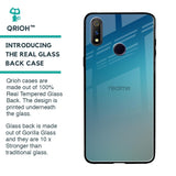 Sea Theme Gradient Glass Case for Realme 3 Pro
