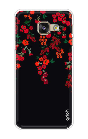 Floral Deco Samsung A7 2016 Back Cover