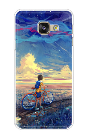 Riding Bicycle to Dreamland Samsung A7 2016 Back Cover