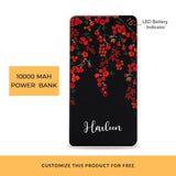 Floral Deco Customized Power Bank